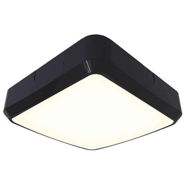 Ansell Lighting Aaled Bv Cct Astro Led Black Polycarbonate Square Led