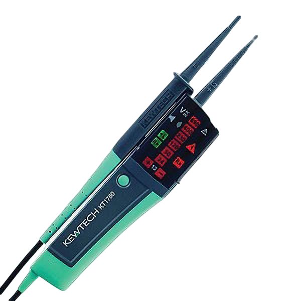 Kewtech KT1780 Voltage & Continuity Tester With LED Display, Audible