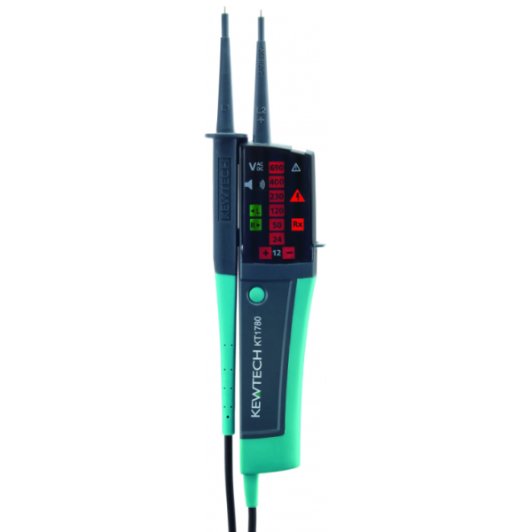 Kewtech KT1780 Voltage & Continuity Tester With LED Display, Audible