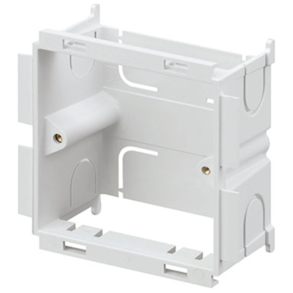 MK Electric Prestige 3D White Skirting & Dado Trunking 1 Gang Open Back ...