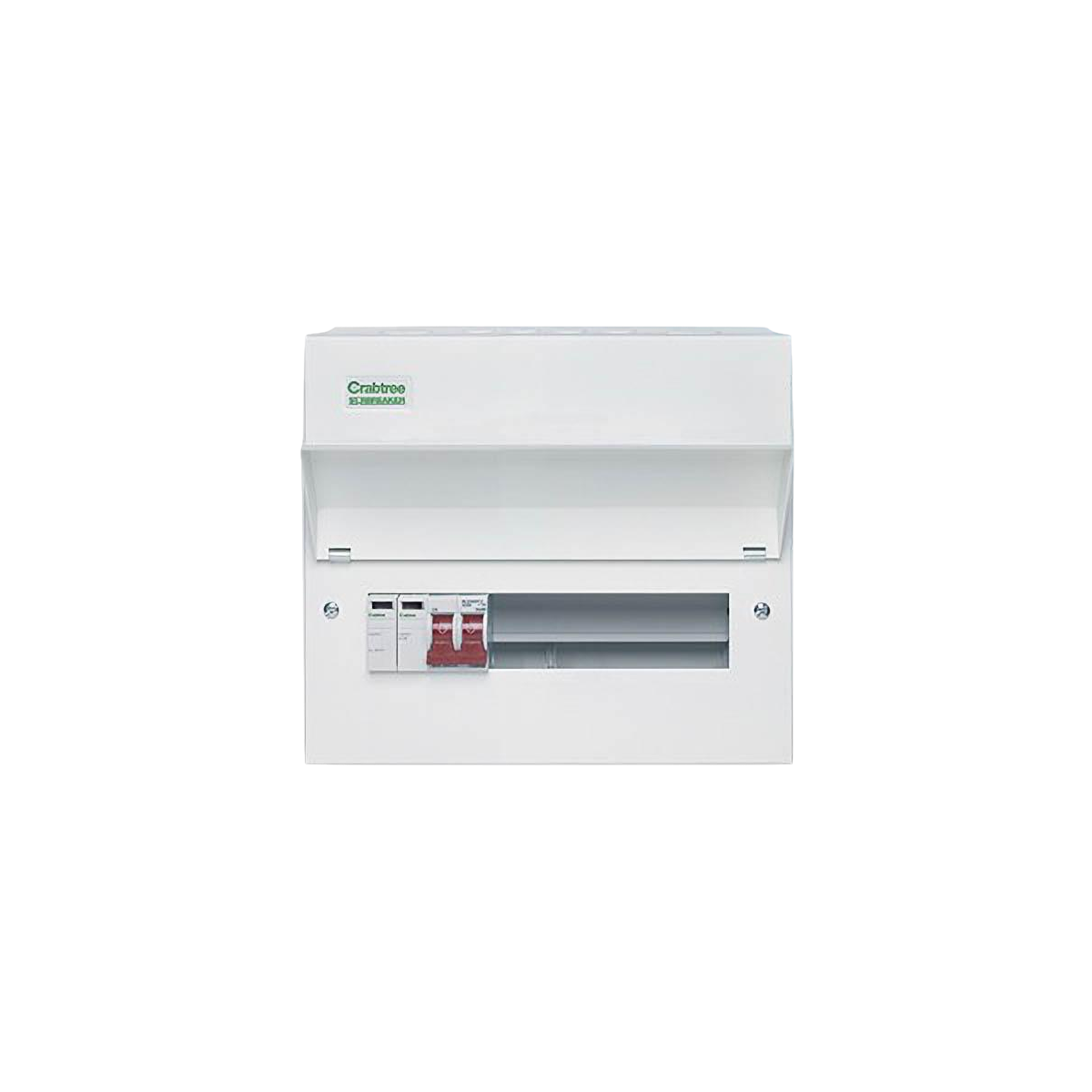 Crabtree 508/2BS Starbreaker 18th Edition All Metal 8 Way Consumer Unit