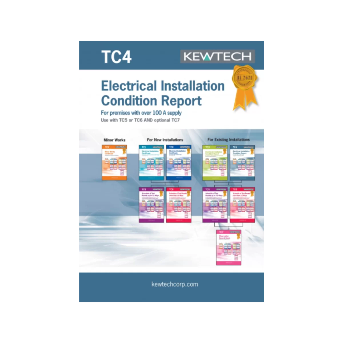 Kewtech tc4 test certificates shop4 electrical