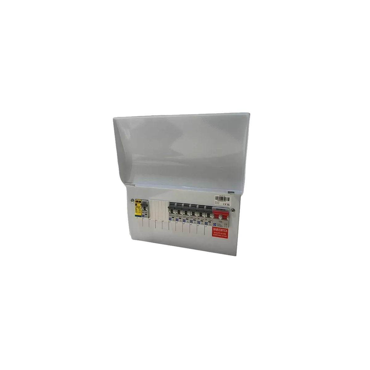 Lewden PROPR10S PRO 9 Way Consumer Unit With MCBs Shop4 Electrical