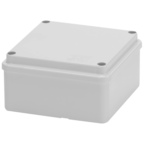 Gewiss (pack of 5) GWPLAST 75 Grey Weatherproof Junction Box With ...