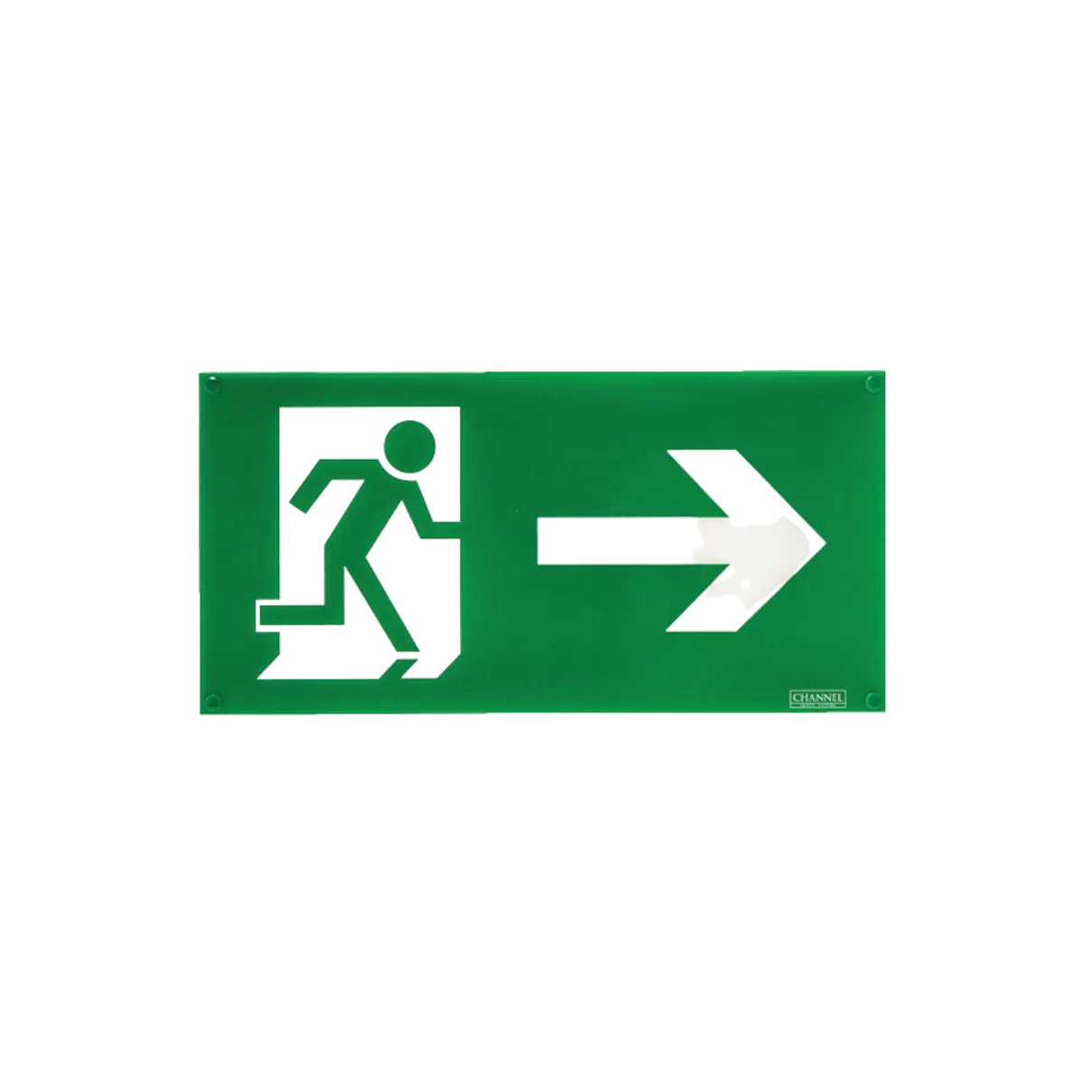 Channel Safety S/LEG/FO/ALR Exit Sign Legends Shop4 Electrical