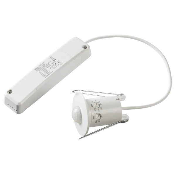 OS0019 IP20 Mini 360° PIR Sensor with Power Module - Recess Mounting