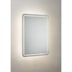 MLR6045SD 230V IP44 600 x 450mm Back-lit LED Bathroom Mirror with Demister, Shaver Socket and Motion Sensor