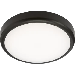 BT14ACTB 230V IP65 14W CCT Adjustable LED Bulkhead C/W Black Trim