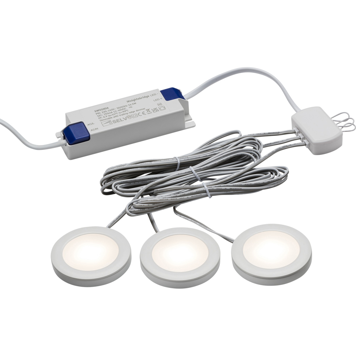 MLA Knightsbridge UNDKIT3WWW Kitchen & Lighting Shop4 Electrical