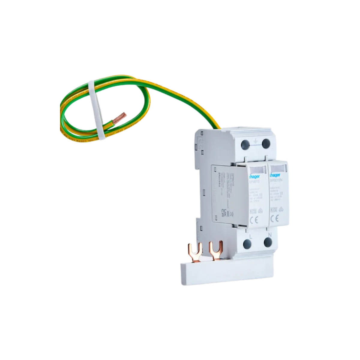 Hager VME02SPD Type 2 Kit Surge Protection Device Shop4 Electrical