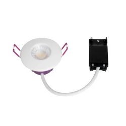 LED Robus Triumph RTS07X0-01 7W Slim IP65 Fire Rated Downlight CCT White Trim