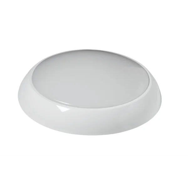 LED Robus Golf Slim RS100LEDCCT3-01 10W White LED Bulkhead CCT selectable IP65 3000K | 4000K | 6500K