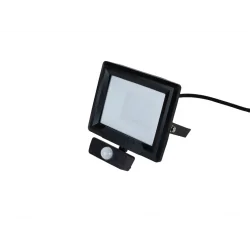 LED Robus Hilume RHL2040P-04 20W Black LED floodlight with PIR IP65 Black Cool White 4000K