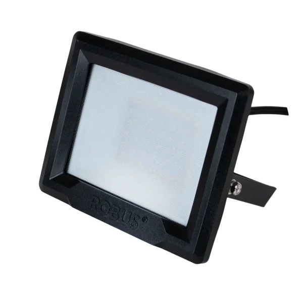LED Robus Hilume RHL10030-04 100W Black LED flood light IP65 Warm White 3000K
