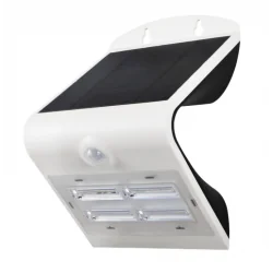 LED Robus Sol RSO340P-01 3.2W White Solar LED Wall light with PIR IP65 Cool White 4000K