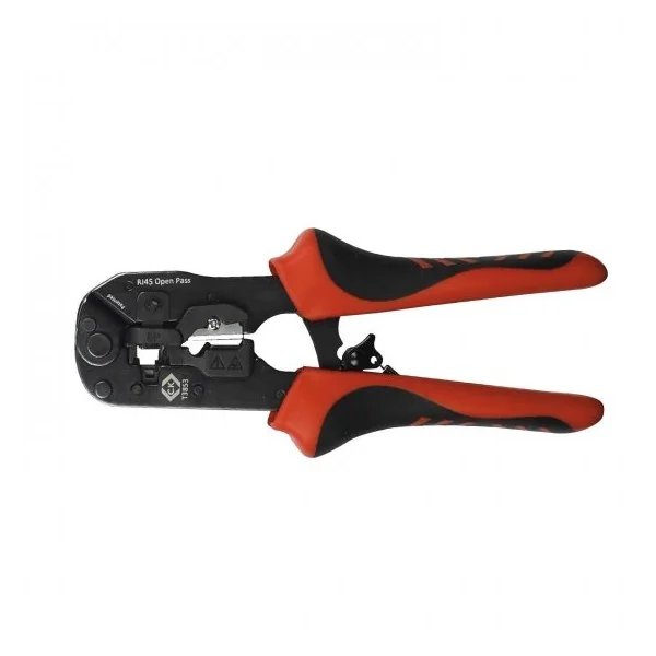 CK Tools T3853 Ratchet Pliers Pass Thru RJ45