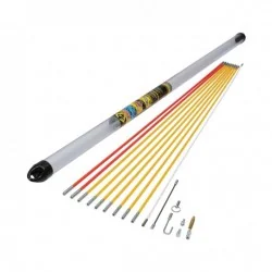 CK Tools T5421 Mighty Rod Cable Rod Set 10m