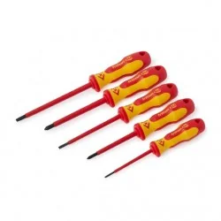 CK Tools T4729 Screwdriver Set SL/PZ 5 Piece
