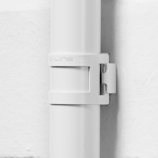 D-Line SD-COND20W/100 Safe-D 20mm Conduit Saddle - White Box of 100
