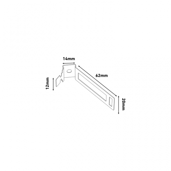 D-Line SD-COND25/100 Safe-D 25mm Conduit Saddle - Galv. Box of 100