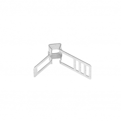 D-Line SD-CAB10/100 D-Line Adjustable Cable Clip 10-17mm Galv.  - Box of 100