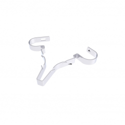 D-Line SD-STAG8T/100 Safe-D Stag Clip 8-10mm Twin Chrome Galv.  Bag of 100