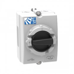 Craig & Derricott PVP2522 IP65 Enclosed Dual DC isolator 25 AMP 800v 4 Pole Grey