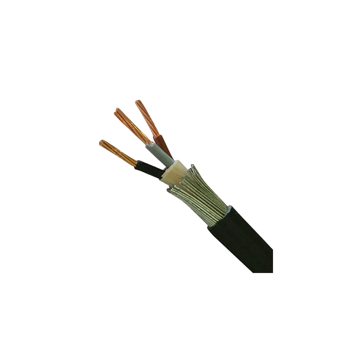 6943X25 0MM BASEC Approved 6943X Black 3 Core Steel Wire Armoured Cable 6943x25-0mm-basec-approved-6943x-black-3-core-steel-wire-armoured-cable