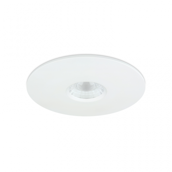 JCC Lighting JC1015/WH V50™ Pro Retrofit 135mm Fire-rated LED Downlight 7.5W IP65 3000/4000K White