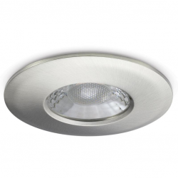 JCC Lighting JC1006/BN Bezel for V50 fire-rated LED downlight Brushed Nickel