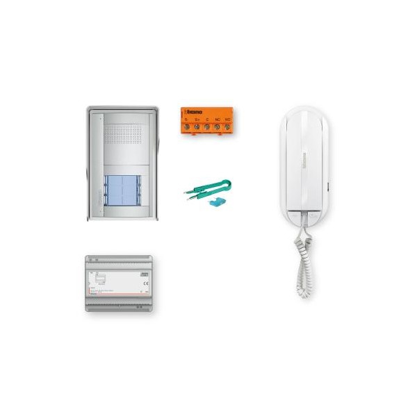 Legrand Bticino BT6WAKIT 6 Way 2 Wire Audio Door Entry System Kit IP54