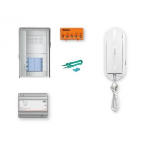 Legrand Bticino BT12WAKIT 12 Way 2 Wire Audio Door Entry System Kit IP54