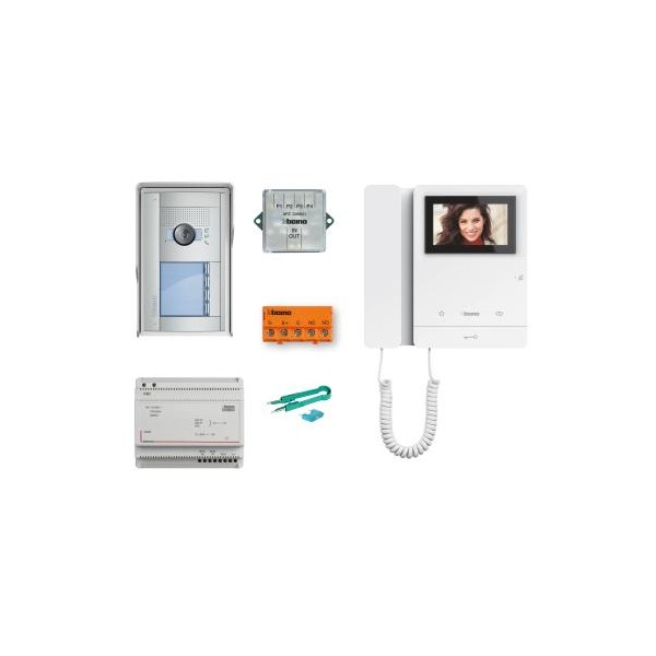 Legrand Bticino BT8WVKIT 8 Way 2 Wire Video Door Entry System Kit IP54