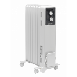 Dimplex ECR15 Oil Free Column Radiator With Rotary Thermostatic Controls 1.5kW