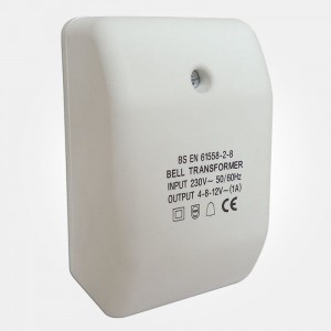 Eterna BT4812 White Multi Voltage Bell / Chime Transformer IP20
