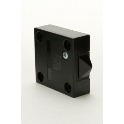 Pratley Jeani 143 Black Surface Mounted Push To Break Door Switch 2A 250V