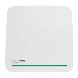 Envirovent ECO-DMEV+T-LC White Continous or Intermittent Extractor Fan with Adjustable Timer 100mm / 4 Inch IPX4 230V