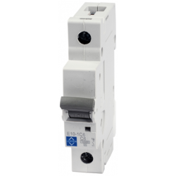 Lewden E10-1B16 1 Module Single Pole Type B Miniature Circuit Breaker MCB 16A 10kA