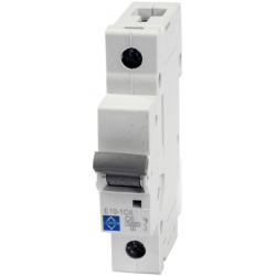 Lewden E10-1C06 1 Module Single Pole Type C Miniature Circuit Breaker MCB 6A 10kA