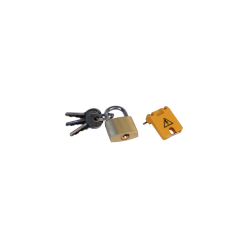 Lewden MCBLOCK Padlock for MCB's, RCCB's and RCBO's