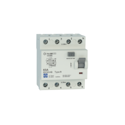 Lewden RCD10-100/100/4S 100 Amp 4 Pole Type A Selective RCD 100mA