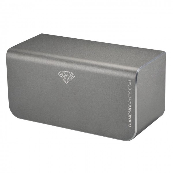Diamond Dryer HD-D380BLK Black Compact Automatic Hand Dryer Low Energy High Speed