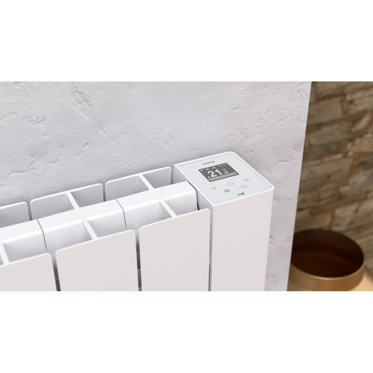 Rointe ORI0750RAD2 Natural Stone WiFi Electric Radiator 750W