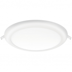 Integral LED MULTI-FIT Downlight 65-205MM Cutout 1530LM 18W 4000K NON-Dimmable 85LM/W White TPb Diffuser