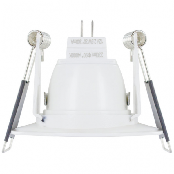 Integral LED EVOFIRE MINI Fire Rated Downlight 45MM Cutout IP65 White Round *NO LAMP HOLDER*