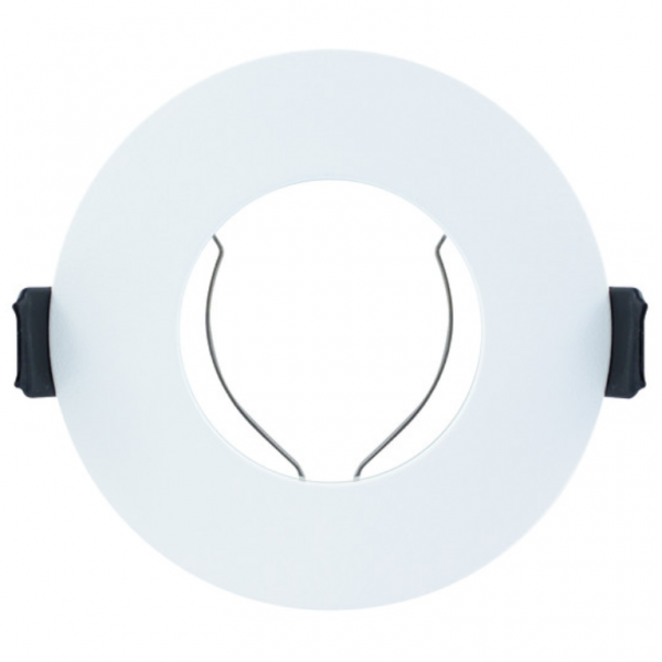 Integral LED EVOFIRE Fire Rated Downlight 70MM Cutout 4PACK IP65 White Round +GU10 HOLDER