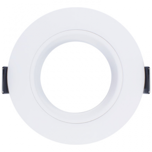 Integral LED EVOFIRE Fire Rated Downlight 70MM Cutout IP65 White Recessed +GU10 HOLDER