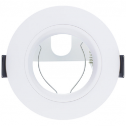 Integral LED EVOFIRE Fire Rated Downlight 70MM Cutout IP65 White Recessed +GU10 HOLDER & INSULATION GUARD