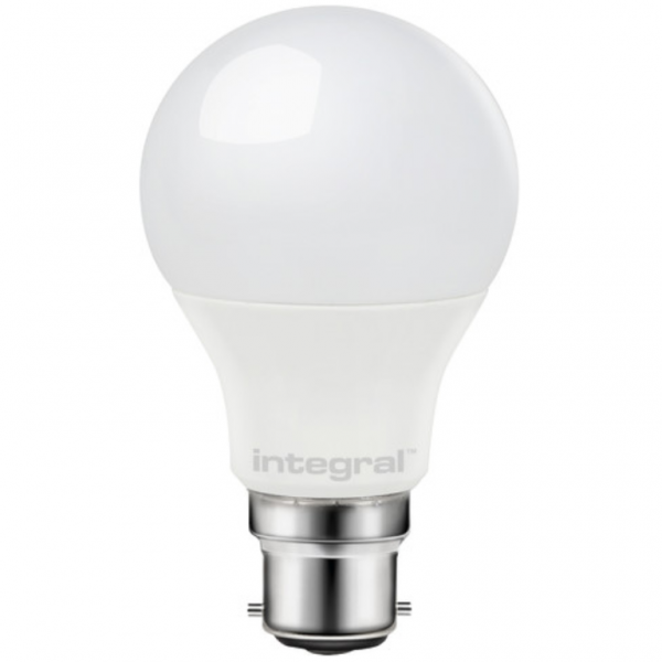 Integral LED GLS Bulb B22 806LM 8.8W 2700K Dimmable 220 Beam Frosted