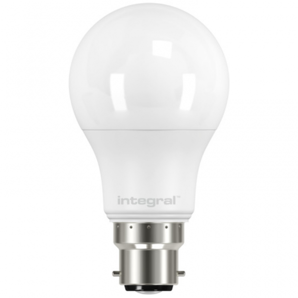 Integral LED GLS Bulb B22 806LM 8.8W 2700K NON-Dimmable 240 Beam Frosted